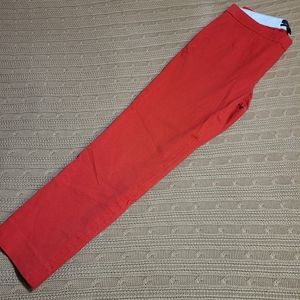 J Crew red Martie pants size 6